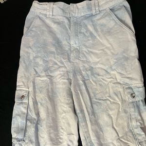 Forever 21 Blue Tie-Dye Pants